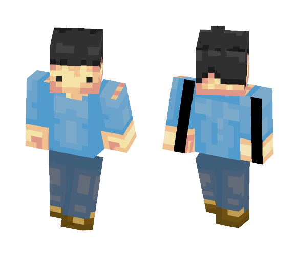 oh wow look a steve - Male Minecraft Skins - image 1