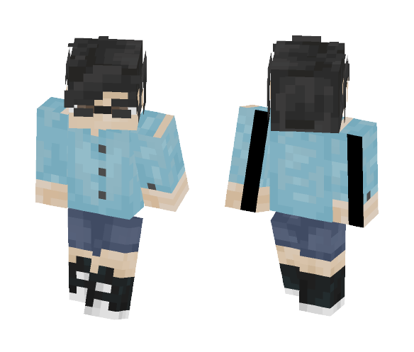 My Verson Of Frank :^^) - Male Minecraft Skins - image 1