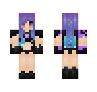 War Cyborg Girl - Girl Minecraft Skins - image 2