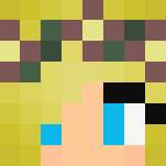 Blonde Girl w/ Flower Crown! - Flower Crown Minecraft Skins - image 3