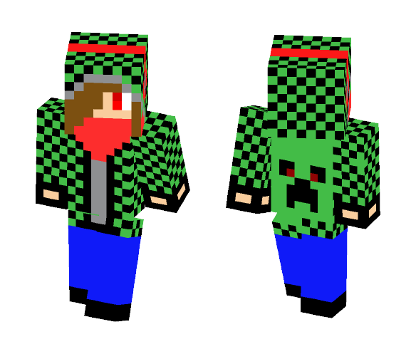 The Nether Creeper - Male Minecraft Skins - image 1