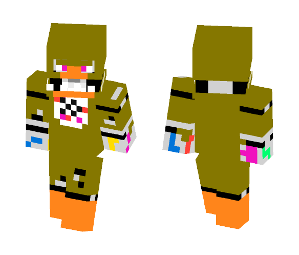 FNAF 2-Withered Chica - Other Minecraft Skins - image 1