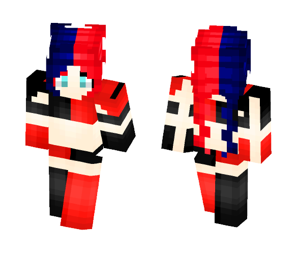 Harley Quinn New 52 - Comics Minecraft Skins - image 1