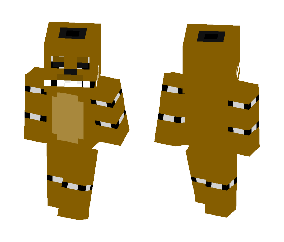 Fnaf 1-Golden Freddy - Other Minecraft Skins - image 1
