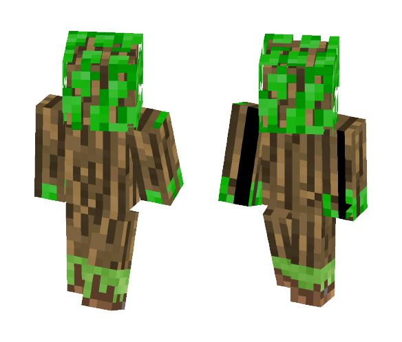 Tree Guy (Without face) - Interchangeable Minecraft Skins - image 1