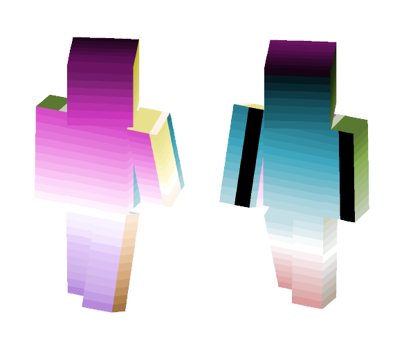 Rainbow? What is this - Interchangeable Minecraft Skins - image 1