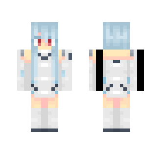 Blanc - White Heart - Female Minecraft Skins - image 2