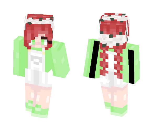 we laughed as you braided my hair~ - Female Minecraft Skins - image 1