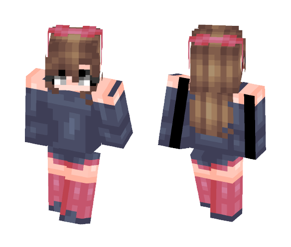 Pixel || we're just getting started - Female Minecraft Skins - image 1
