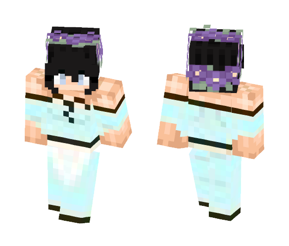 oc in dress - Female Minecraft Skins - image 1