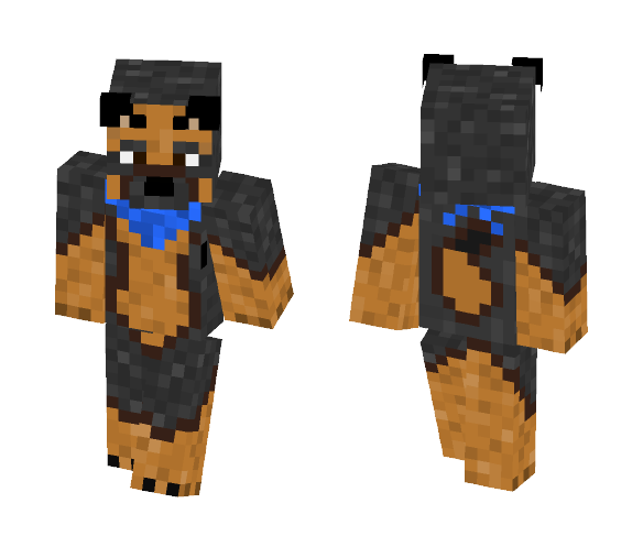 German Shepherd - Male Minecraft Skins - image 1