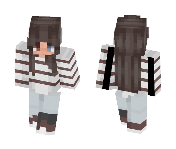 miss stripes - Female Minecraft Skins - image 1