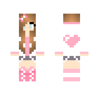 Cute Pink Gamer - Female Minecraft Skins - image 2