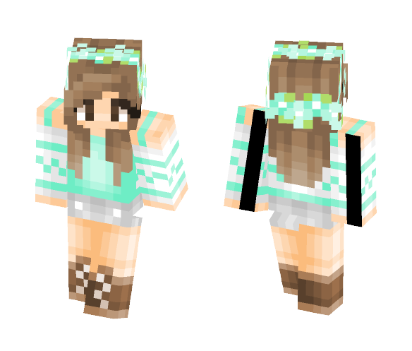 Chilly Spring - Female Minecraft Skins - image 1