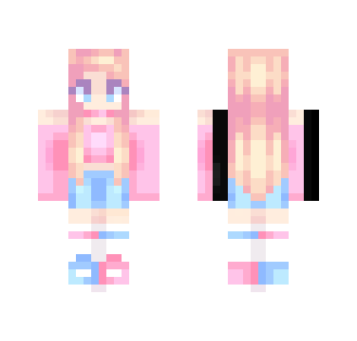 ???? Pink Ocean - Female Minecraft Skins - image 2
