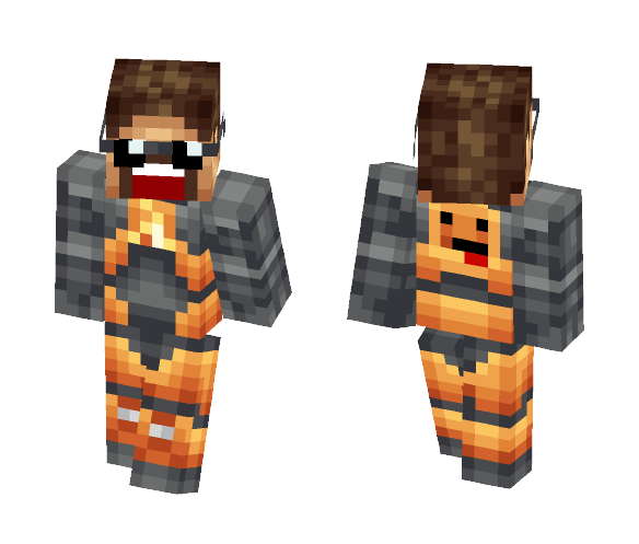Gordon Freeman is derp :p - Male Minecraft Skins - image 1