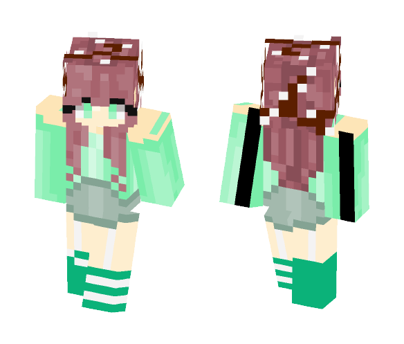 ~Nature Themed Girl~ - Female Minecraft Skins - image 1