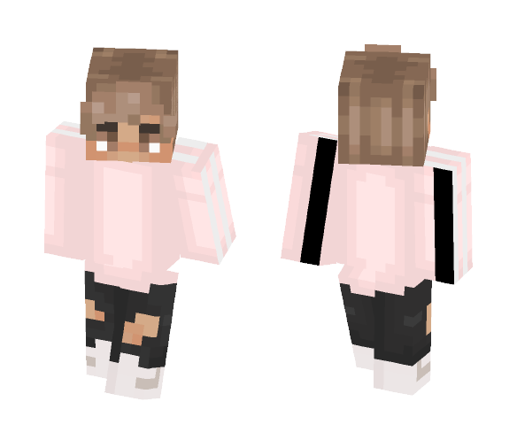 Pink :3 - Male Minecraft Skins - image 1