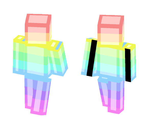 Rainbow - Rainie - Interchangeable Minecraft Skins - image 1