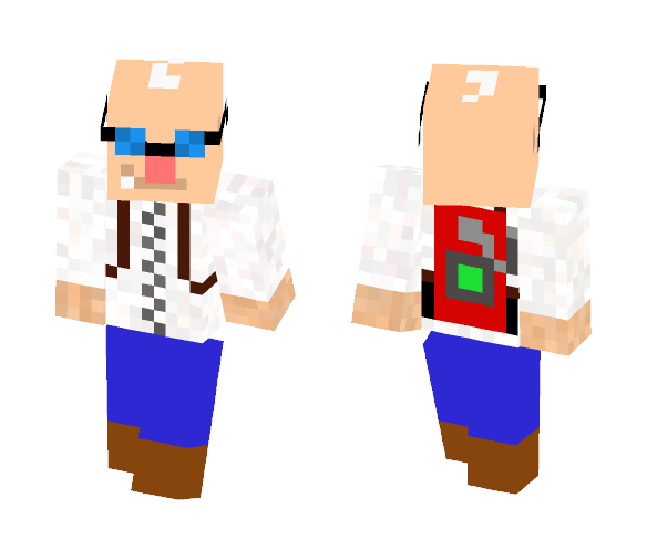 Professor E.Gadd - Male Minecraft Skins - image 1
