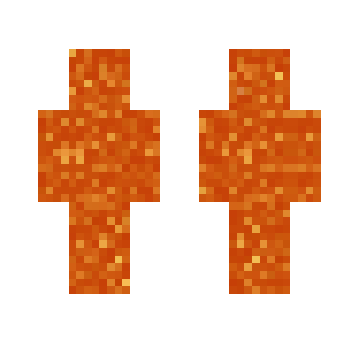 Minecraft Lava Skin - Interchangeable Minecraft Skins - image 2