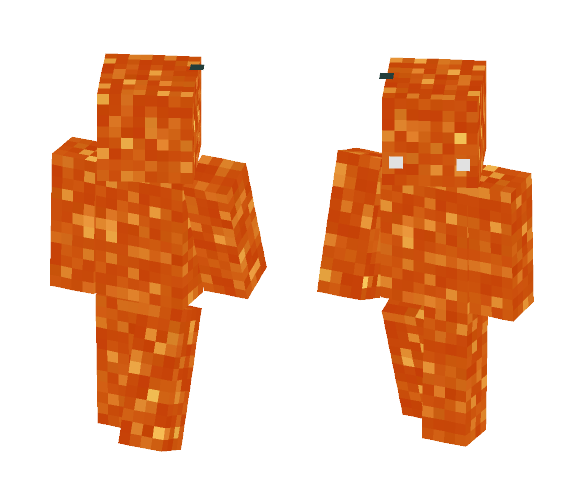 Minecraft Lava Skin - Interchangeable Minecraft Skins - image 1