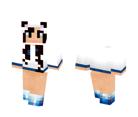 Panda Pop - Female Minecraft Skins - image 1