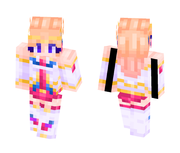 STAR GUARDIAN AHRI ✧･ﾟ:* LoL - Female Minecraft Skins - image 1