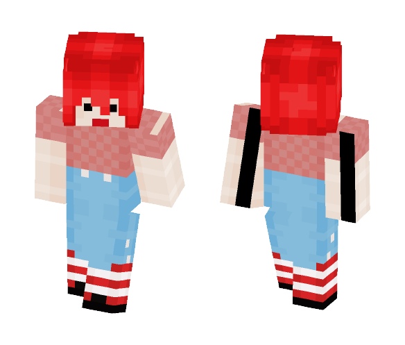 Raggedy Andy. - Male Minecraft Skins - image 1