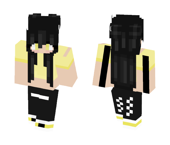 Download Top, Off white bottoms Skin for