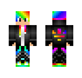 Rainbow Boy - Boy Minecraft Skins - image 2