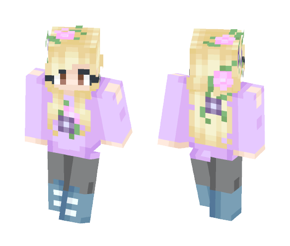 Flora {OC} - Female Minecraft Skins - image 1