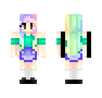 Rainbow Pastel - Female Minecraft Skins - image 2