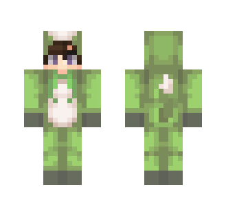 Green Costume //fox - Male Minecraft Skins - image 2