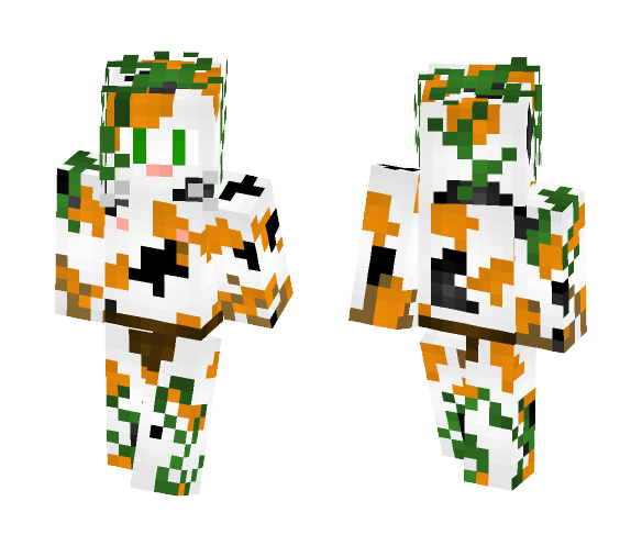 One with Nature Kitty - Male Minecraft Skins - image 1