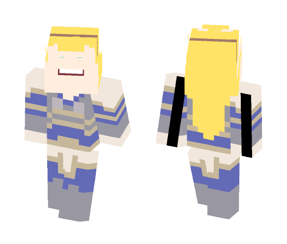 luX fROm lEAgUe oF LEgEnDS - Female Minecraft Skins - image 1