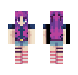 my attempt at something neon - Female Minecraft Skins - image 2