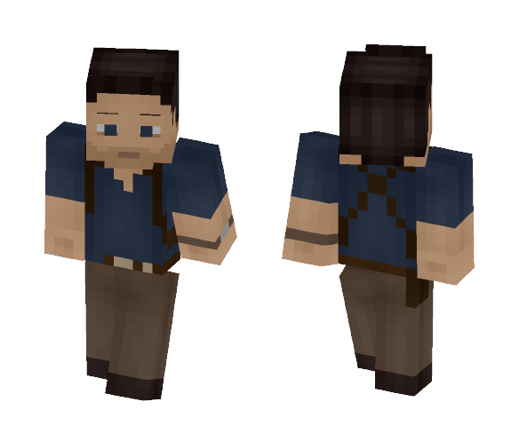 Uncharted 4 Nathan Drake - Male Minecraft Skins - image 1