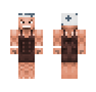 牛キャップ(Cattle cap) - Male Minecraft Skins - image 2