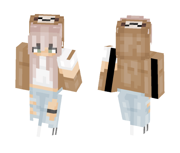 kawaii Girl - Girl Minecraft Skins - image 1