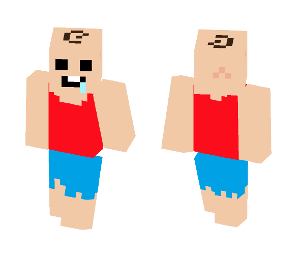 Noob Skin - Male Minecraft Skins - image 1