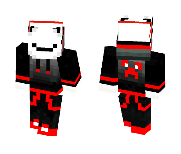 Shy-Guy Panda - Male Minecraft Skins - image 1