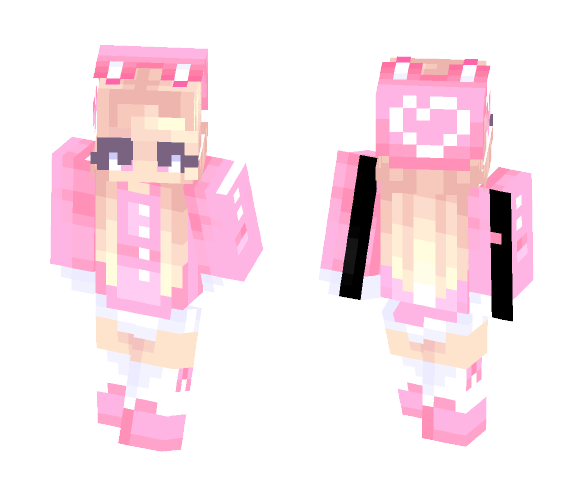 ???? Bunny Coat - Female Minecraft Skins - image 1