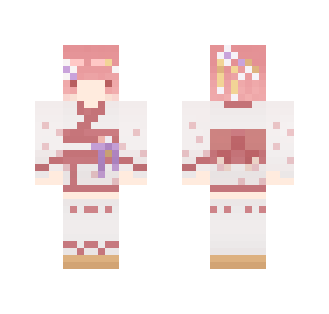 Re:Zero | Ram | kimono ver - Female Minecraft Skins - image 2