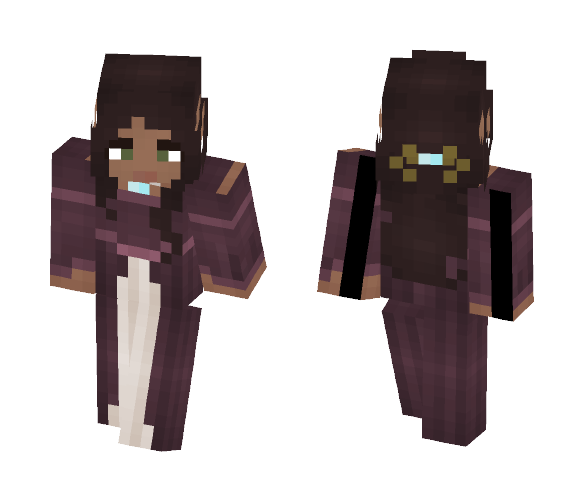Violet Elfess [LoTC] [✗] - Female Minecraft Skins - image 1
