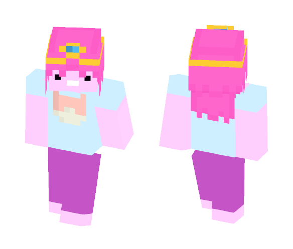 Princess Bubblegum (The Pajama War) - Female Minecraft Skins - image 1