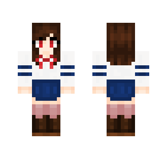 Chara in unifrom - Female Minecraft Skins - image 2