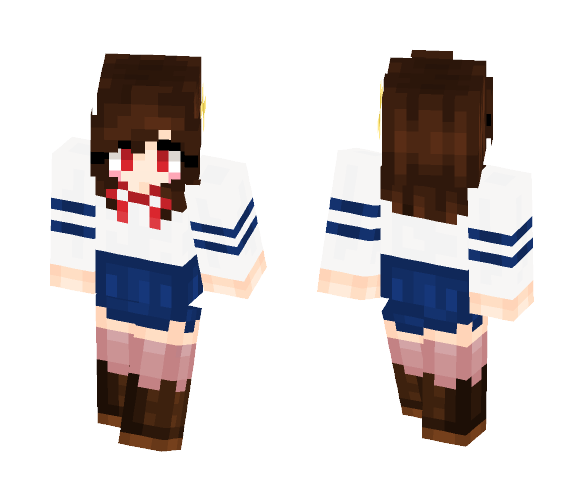 Chara in unifrom - Female Minecraft Skins - image 1
