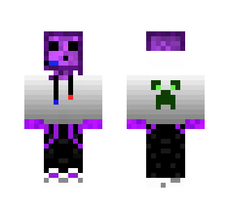Purple Slime - Male Minecraft Skins - image 2
