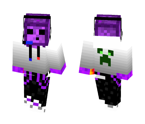 Purple Slime - Male Minecraft Skins - image 1